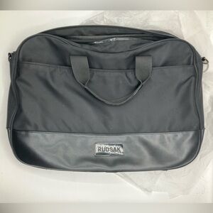 RUDSAK all black Briefcase